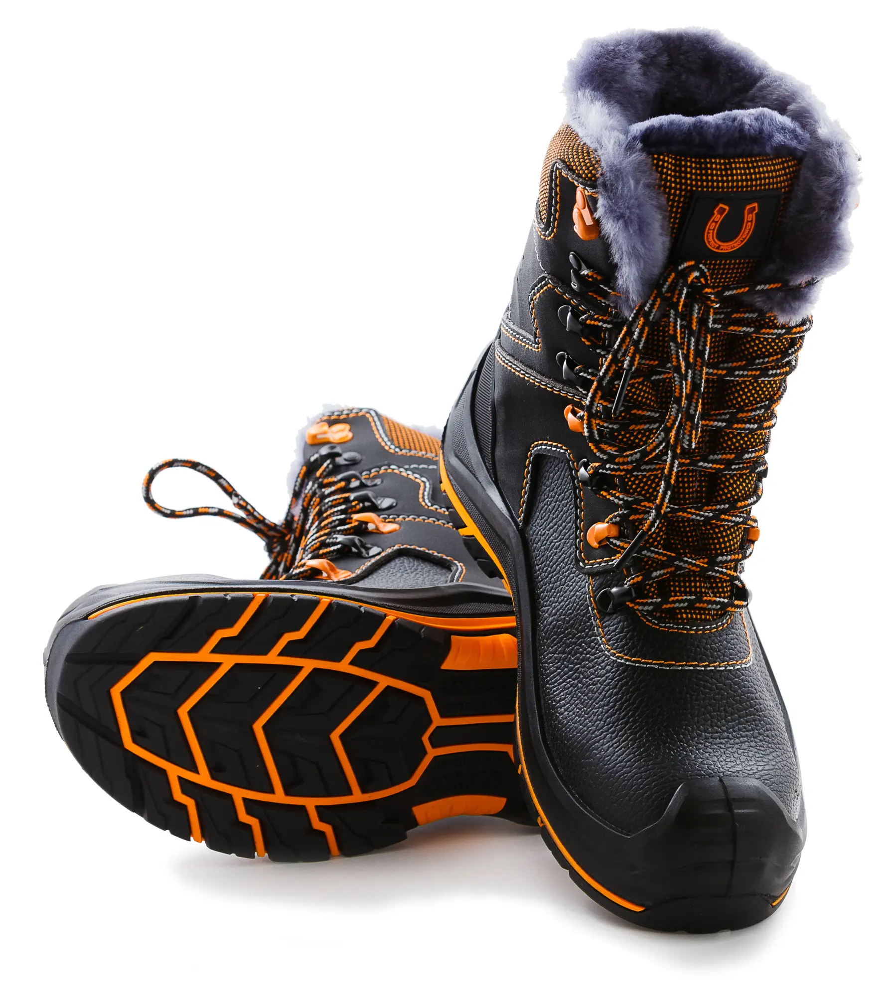 Ботинки с высоким берцем PERFECT PROTECTION PRB10N-CKW ПУ-Нитрил с ПП нат.мех