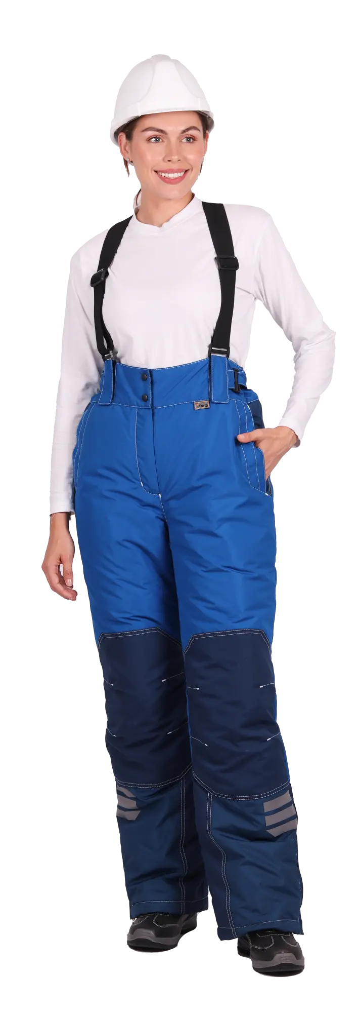 Брюки ЭДВАНС зимний женский (васильковый/синий)