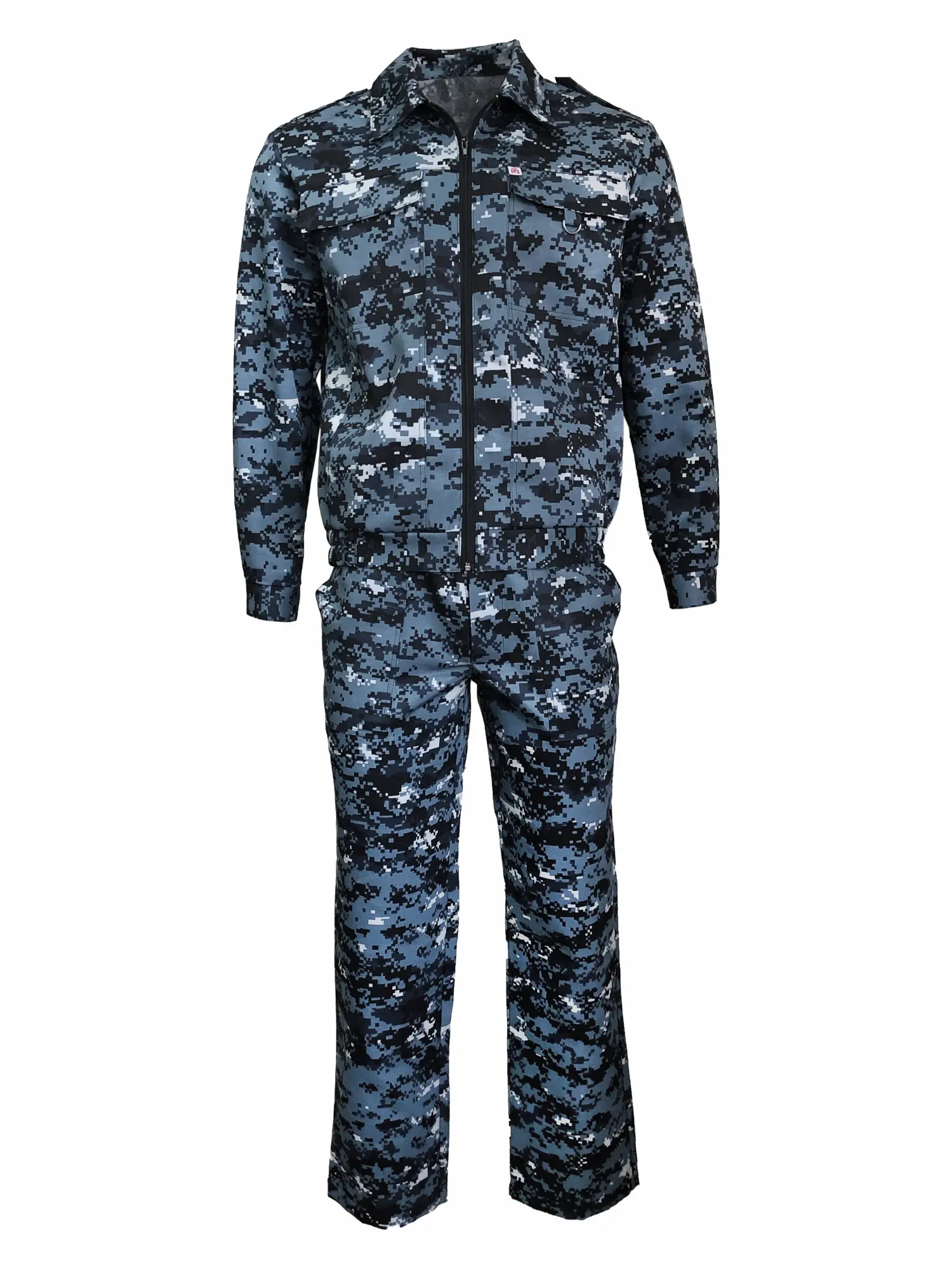 Костюм ОХРАННИК с БР (кмф цифра серый)